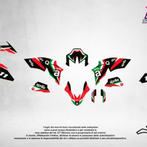Kit Grafiche Personalizzate APRILIA RX SX 50 125 – Dynamo – Crystal 0.4 mm