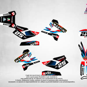 Kit Grafiche Personalizzate APRILIA RX SX 50 125 – Pulse – Crystal 0.4 mm