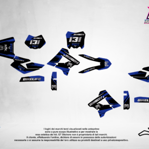 Kit Grafiche Personalizzate APRILIA RX SX 50 125 – Spider – Crystal 0.4 mm
