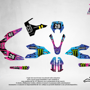 Kit Grafiche Personalizzate APRILIA RX SX 50 125 – Strike – Crystal 0.4 mm