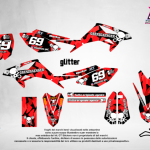 Kit Grafiche Personalizzate BETA RR 50 125 250 450 – Apex – Crystal 0.4 mm