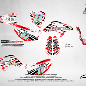 Kit Grafiche Personalizzate BETA RR 50 125 250 450 – Bolt – Crystal 0.4 mm