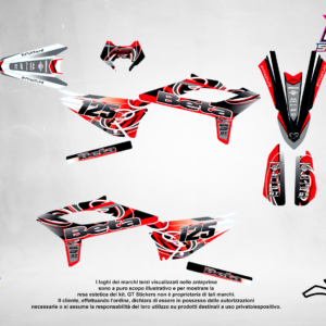 Kit Grafiche Personalizzate BETA RR 50 125 250 450 – Comet – Crystal 0.4 mm
