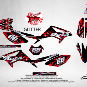 Kit Grafiche Personalizzate BETA RR 50 125 250 450 – Comet – Crystal 0.4 mm