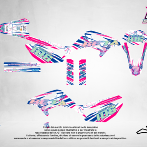 Kit Grafiche Personalizzate BETA RR 50 125 250 450 – Drift – Crystal 0.4 mm