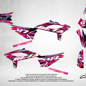 Kit Grafiche Personalizzate BETA RR 50 125 250 450 – Drift – Crystal 0.4 mm