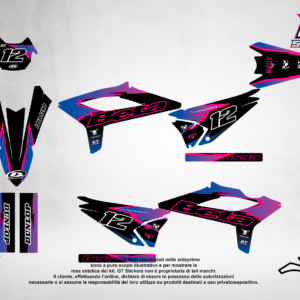 Kit Grafiche Personalizzate BETA RR 50 125 250 450 – Drift – Crystal 0.4 mm