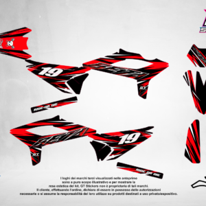 Kit Grafiche Personalizzate BETA RR 50 125 250 450 – Dynamo – Crystal 0.4 mm