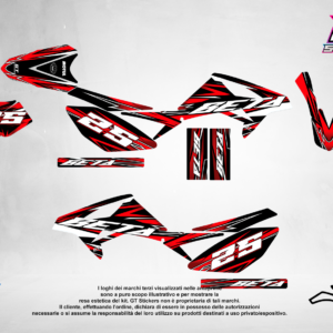 Kit Grafiche Personalizzate BETA RR 50 125 250 450 – Dynamo – Crystal 0.4 mm