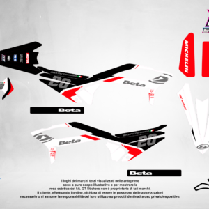 Kit Grafiche Personalizzate BETA RR 50 125 250 450 – Edge – Crystal 0.4 mm