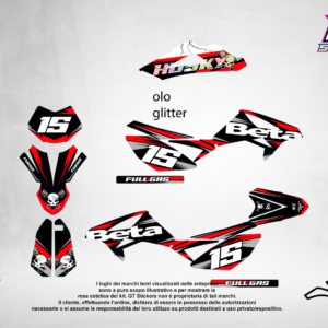 Kit Grafiche Personalizzate BETA RR 50 125 250 450 – Frost – Crystal 0.4 mm