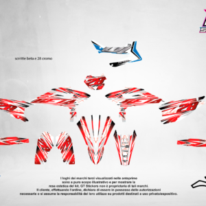 Kit Grafiche Personalizzate BETA RR 50 125 250 450 – Frost – Crystal 0.4 mm