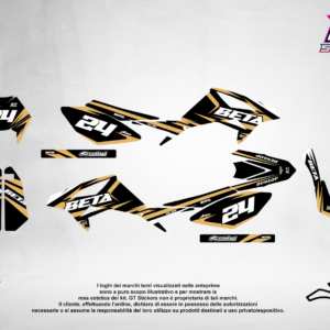 Kit Grafiche Personalizzate BETA RR 50 125 250 450 – Hawk – Crystal 0.4 mm