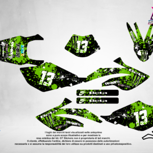 Kit Grafiche Personalizzate BETA RR 50 125 250 450 – Hawk – Crystal 0.4 mm