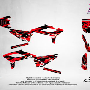 Kit Grafiche Personalizzate BETA RR 50 125 250 450 – Inferno – Crystal 0.4 mm