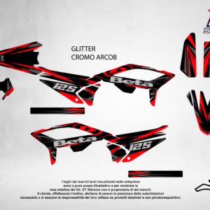 Kit Grafiche Personalizzate BETA RR 50 125 250 450 – Inferno – Crystal 0.4 mm