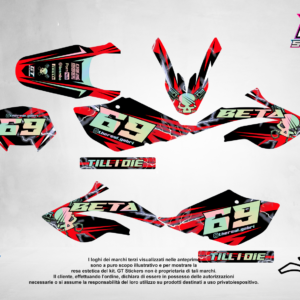 Kit Grafiche Personalizzate BETA RR 50 125 250 450 – Nova – Crystal 0.4 mm