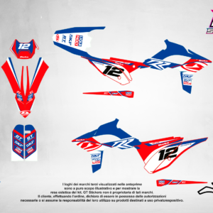 Kit Grafiche Personalizzate BETA RR 50 125 250 450 – Phoenix – Crystal 0.4 mm