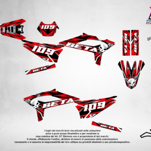 Kit Grafiche Personalizzate BETA RR 50 125 250 450 – Phoenix – Crystal 0.4 mm