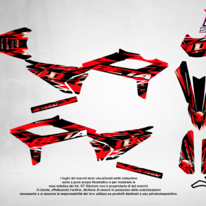 Kit Grafiche Personalizzate BETA RR 50 125 250 450 – Pulse – Crystal 0.4 mm