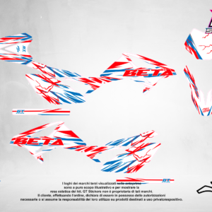 Kit Grafiche Personalizzate BETA RR 50 125 250 450 – Pulse – Crystal 0.4 mm