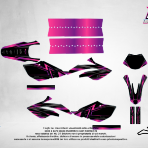 Kit Grafiche Personalizzate BETA RR 50 125 250 450 – Riot – Crystal 0.4 mm