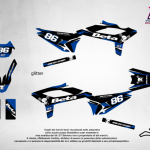 Kit Grafiche Personalizzate BETA RR 50 125 250 450 – Riot – Crystal 0.4 mm