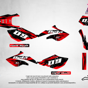 Kit Grafiche Personalizzate BETA RR 50 125 250 450 – Spark – Crystal 0.4 mm