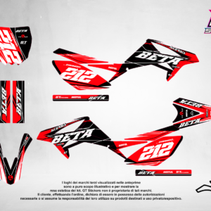 Kit Grafiche Personalizzate BETA RR 50 125 250 450 – Spider – Crystal 0.4 mm