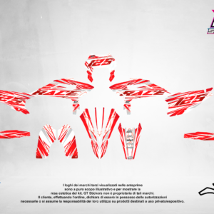 Kit Grafiche Personalizzate BETA RR 50 125 250 450 – Spider – Crystal 0.4 mm