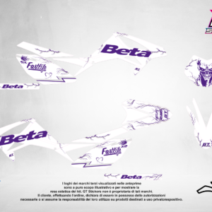 Kit Grafiche Personalizzate BETA RR 50 125 250 450 – Storm – Crystal 0.4 mm