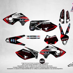 Kit Grafiche Personalizzate BETA RR 50 125 250 450 – Storm – Crystal 0.4 mm
