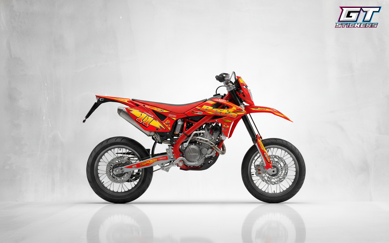 Kit Grafiche Personalizzate BETA RR 50 125 250 450 – Strike – Crystal 0.4 mm - immagine 2