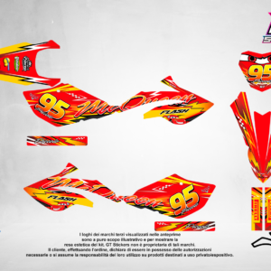 Kit Grafiche Personalizzate BETA RR 50 125 250 450 – Talon – Crystal 0.4 mm