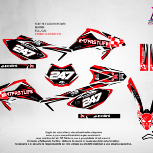 Kit Grafiche Personalizzate BETA RR 50 125 250 450 – Venom – Crystal 0.4 mm