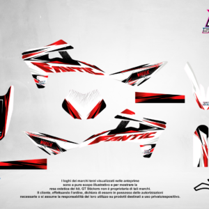 Kit Grafiche Personalizzate FANTIC XX XE XEF 50 125 250 450 – Apex – Crystal 0.4 mm
