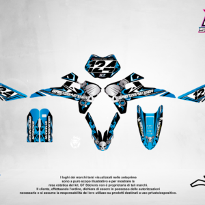 Kit Grafiche Personalizzate FANTIC XX XE XEF 50 125 250 450 – Cobra – Crystal 0.4 mm