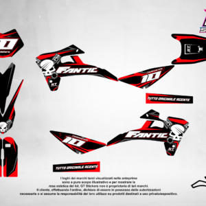 Kit Grafiche Personalizzate FANTIC XX XE XEF 50 125 250 450 – Eclipse – Crystal 0.4 mm