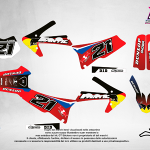 Kit Grafiche Personalizzate FANTIC XX XE XEF 50 125 250 450 – Razor – Crystal 0.4 mm