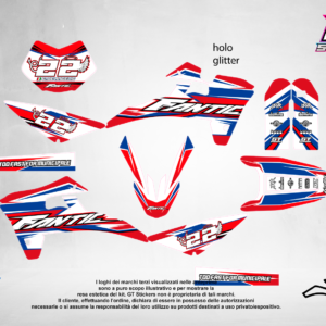 Kit Grafiche Personalizzate FANTIC XX XE XEF 50 125 250 450 – Razor – Crystal 0.4 mm