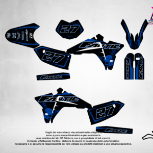 Kit Grafiche Personalizzate FANTIC XX XE XEF 50 125 250 450 – Storm – Crystal 0.4 mm