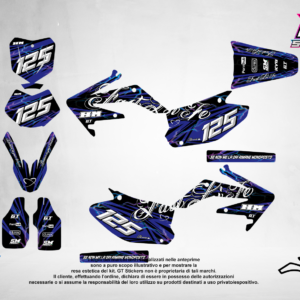 Kit Grafiche Personalizzate HONDA CR CRF 50 125 250 450 – Drift – Crystal 0.4 mm