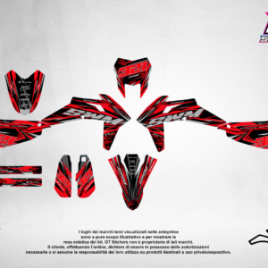 Kit Grafiche Personalizzate SWM RS SM 125 300 500 – Frost – Crystal 0.4 mm