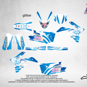 Kit Grafiche Personalizzate TMRACING EN MX 125 250 450 – Drift – Crystal 0.4 mm