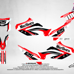 Kit Grafiche Personalizzate YAMAHA YZ YZF WR 65 85 125 250 450 – Comet – Crystal 0.4 mm