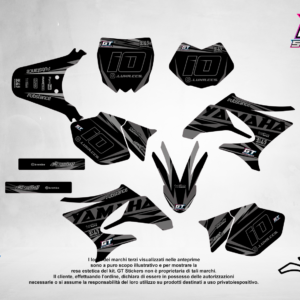 Kit Grafiche Personalizzate YAMAHA YZ YZF WR 65 85 125 250 450 – Hawk – Crystal 0.4 mm