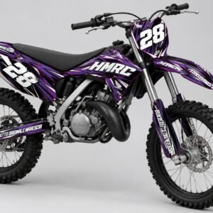 Kit de gráficos personalizado HONDA CR CRF 50 125 250 450 / HM CRE – Crow – Crystal 0.4 mm