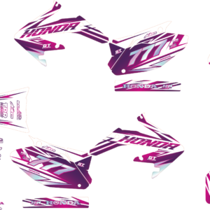Honda Rocket – layout adesivi Dekor-Kits