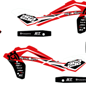 Kits de gráficos Husqvarna Bullet – layout adesivi