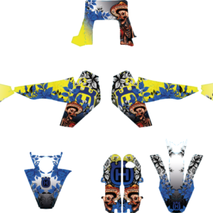 Kits de gráficos Husqvarna Delta – layout adesivi